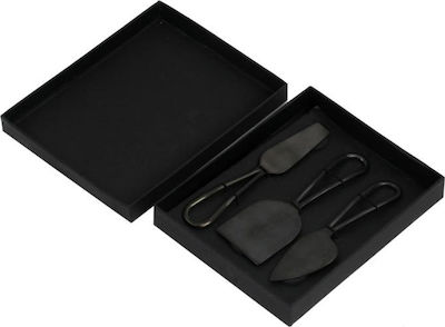 InTheBox Metallic Serving Utensil Set Black 018943 3pcs