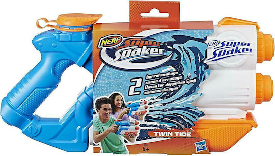 Nerf Launcher Super Soaker for 6+ years old years Twin Tide