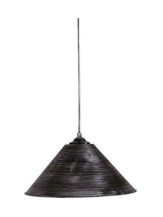 Heronia Conos Pendant Light Suspension for Socket E27 Black