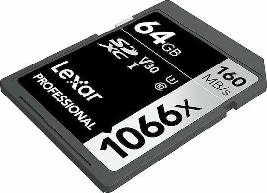 Lexar Professionelle SDXC 64GB U3 V30 UHS-II 160MB/s