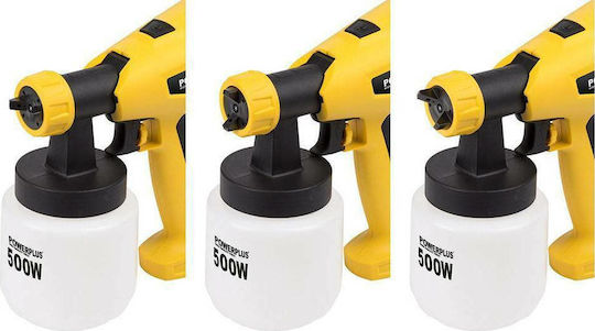 Powerplus POWX354 Electric Paint Spray Gun 500W with 0.8lt Container 6628904