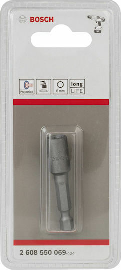 Bosch Μαγνητικό Καρυδάκι Εξάγωνο Διάμετρος 6mm 6mm