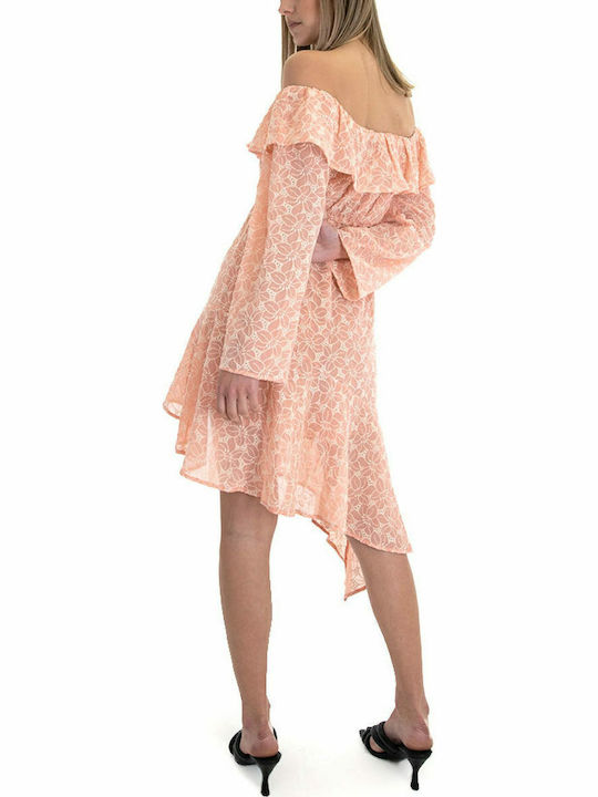 Kendall + Kylie Damenkleid Ganztägig Orange Kendall + Kylie Damenkleid Ganztägig Orange