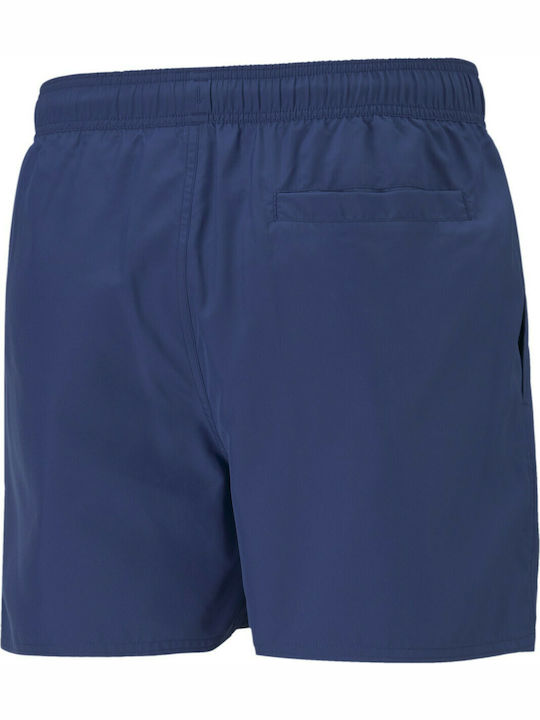 Puma Essentials Men's Swimwear Shorts Navy Blue with Patterns