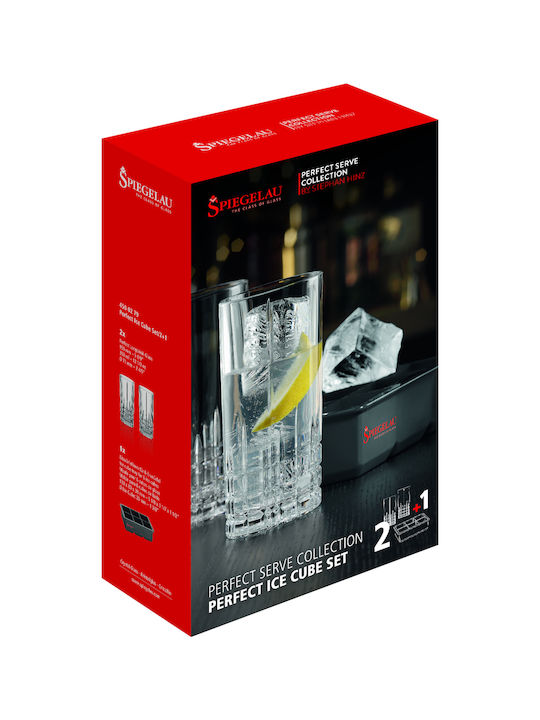 Spiegelau Perfect Serve Set of Glasses Cocktail/Drinking made of Glass 350ml 3pcs