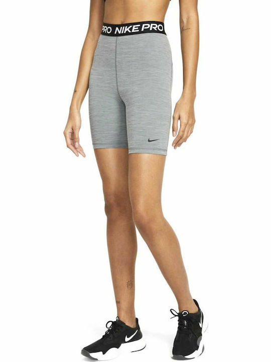 Pro 365 Women's Running Legging Shorts High Waisted Dri-Fit Gray