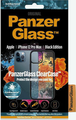 PanzerGlass Back Cover Μαύρο / Διάφανο (iPhone 12 Pro Max)