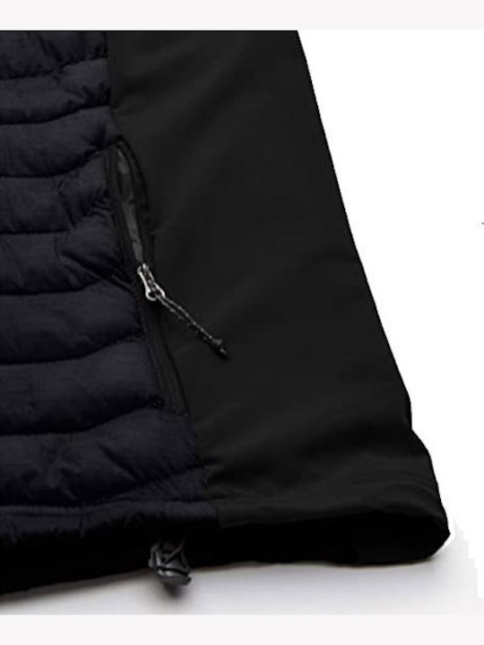 Powder Pass Sleeveless Jacket Puffer Black