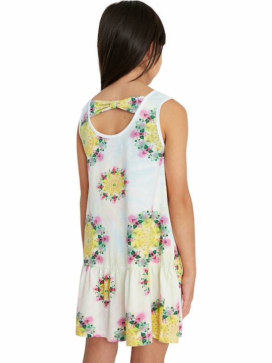 Ubad Children's Dress Sleeveless White