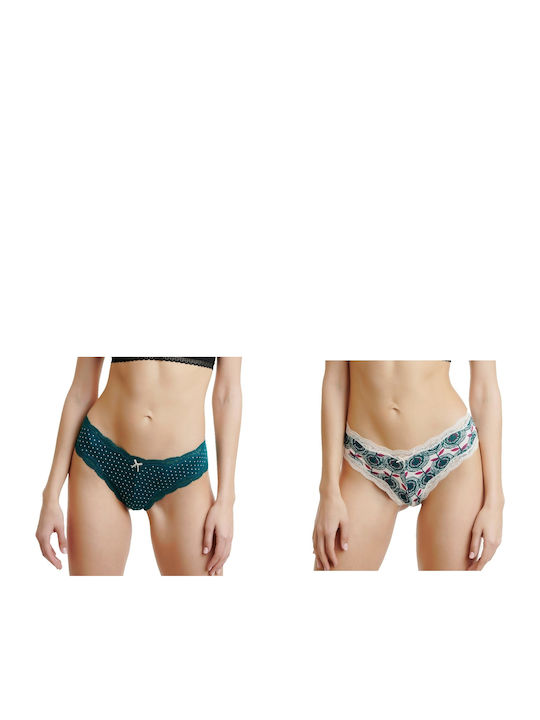 Damen Brasilien 2Pack Grün