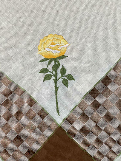 Linea Home 5580 cu Broderie Maro 140x180cm