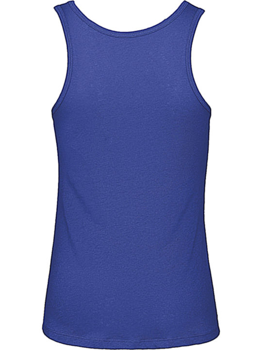 B&C Inspire T Women's Sleeveless Promotional Blouse Cobalt Blue