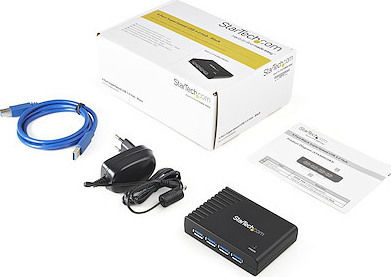 StarTech USB-Hub 4 Anschlüsse USB 3.0 mit USB-A Anschluss