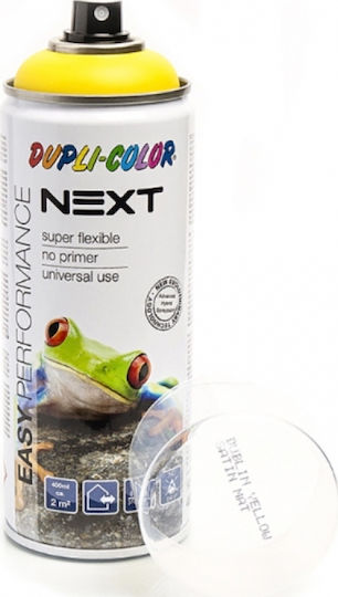 Dupli Color Σπρέι Βαφής Next με Ματ Εφέ Dublin Yellow 400ml