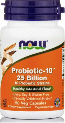 Now Foods Probiotic-10 25 Billion Probiotice 50 capsule veget