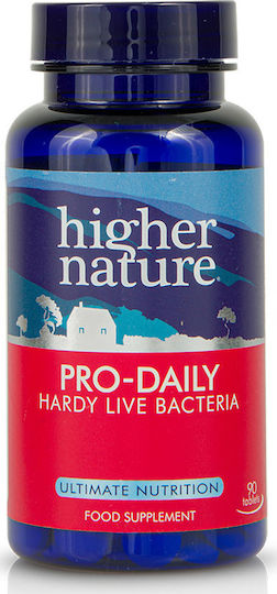 Higher Nature Probio Daily Συμπλήρωμα με Προβιοτικά 90 ταμπλέτες