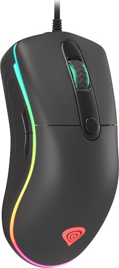 Genesis Krypton 510 RGB Геймърска Мишка 8000 DPI Черен