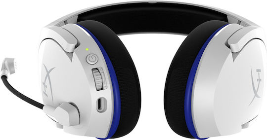 HyperX Cloud Stinger Core Wireless Over Ear Gaming Headset με σύνδεση 3.5mm Λευκό
