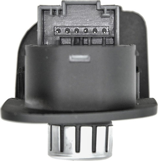 NTY Car Mirror Switch for Volkswagen Caddy / Touran 6pin Black