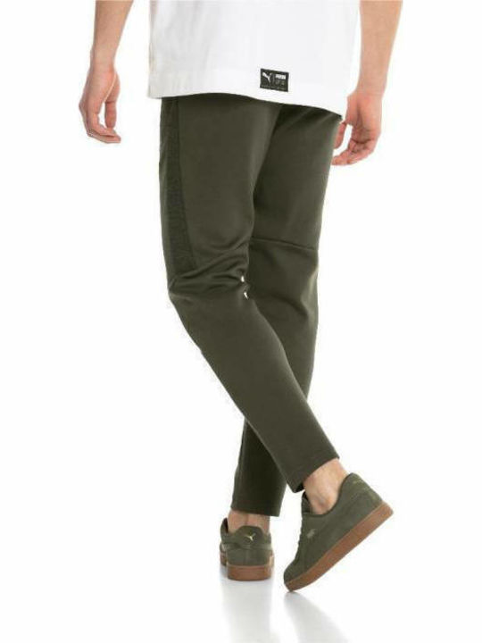 PUMA Evostripe Pants dryCELL Παντελόνι Φόρμας Πράσινο