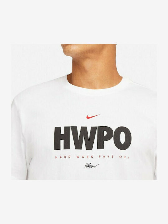 Dri-Fit HWPO Спортна тениска Бял