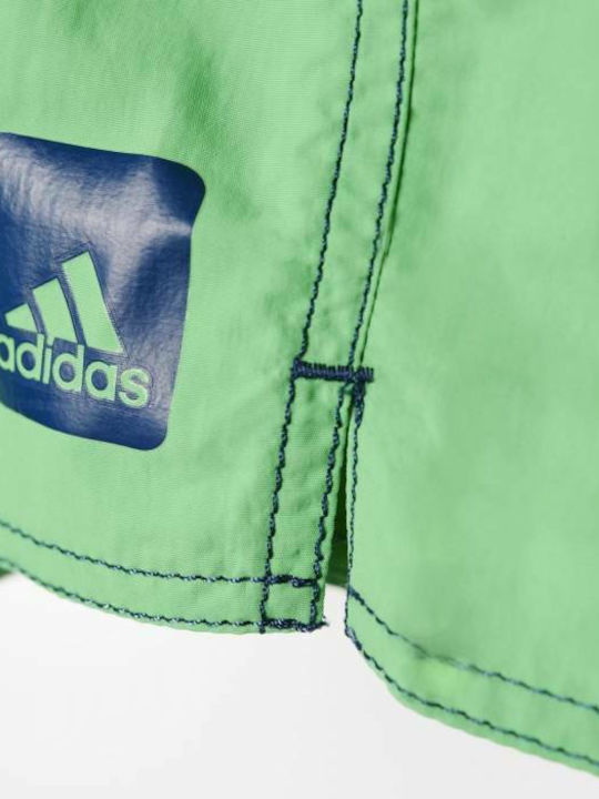 Solid Men's Swimwear Shorts Green
