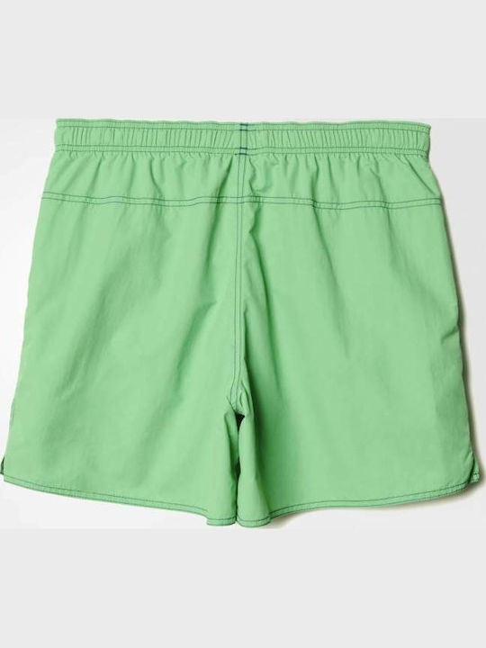 adidas Solid Men's Swimwear Shorts Green