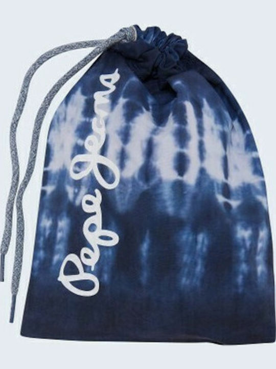 Men's Swimwear Shorts Navy Blue with Patterns