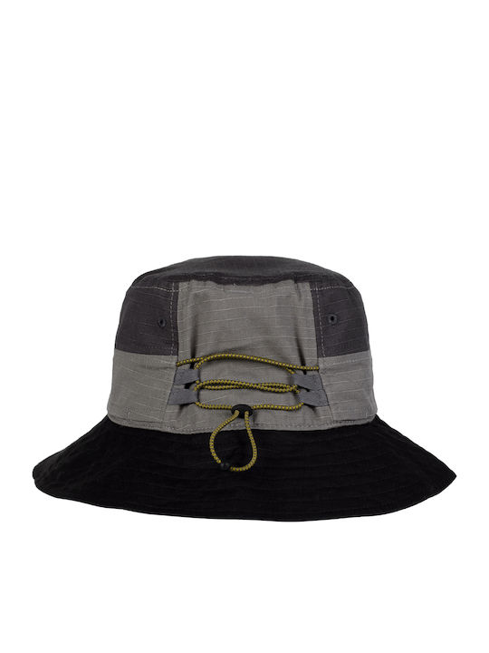 Buff Υφασμάτινo Ανδρικό Καπέλο Στυλ Bucket Μαύρο