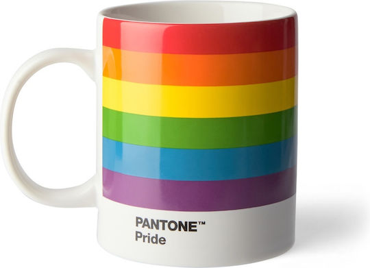 Pantone Lifestyle Pride Mug from Porcelain Multicolored 375ml