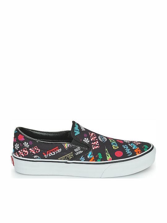 Disruptive Women's Canvas Slip-Ons Black