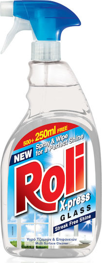 Rolco X-Press Glass Почистващ Спрей 1x750мл