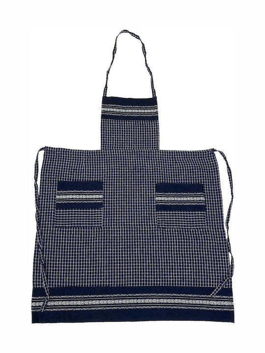 Linea Home Amari Apron Blue 80x60cm