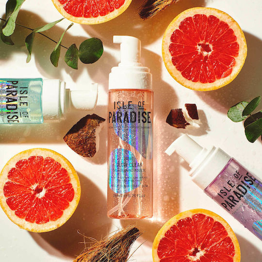 Isle of Paradise Glow Clear Self Tanning Mousse Σώματος Light Light 200ml