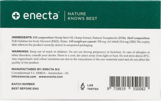 Enecta Premium Extract 1000mg 30 κάψουλες