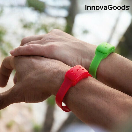 InnovaGoods Citronella Εντομοαπωθητικό Βραχιόλι για Παιδιά Κόκκινο