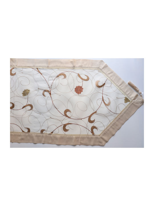 Mc Decor Checkered Set 5pcs 175 Ecru 120x120cm