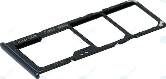 Samsung Sim & SD Card Holder Μαύρο για Galaxy A30s