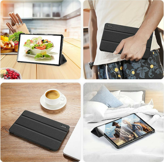 Dux Ducis Domo Series Flip Cover Μαύρη (Lenovo Tab M10 Plus 10.3")