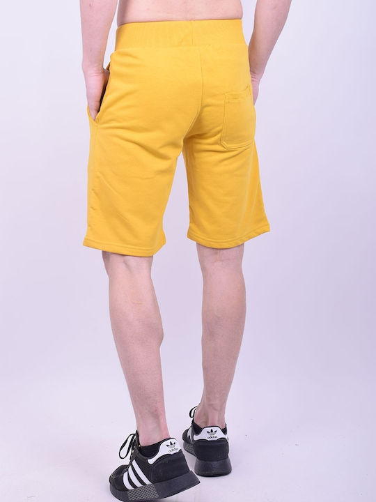 213651 Men's Athletic Shorts Yellow