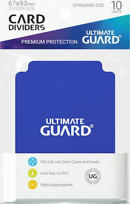 Ultimate Guard Card Dividers Standard Size Blue 10 τμχ