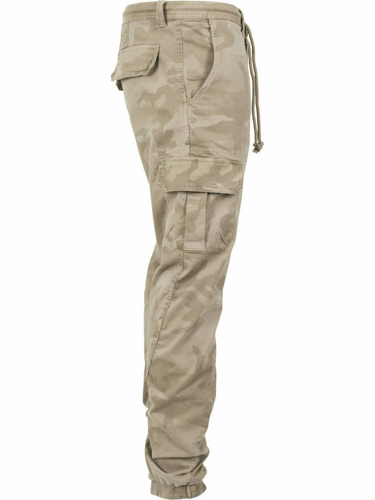 Trousers Cargo in Regular Fit Beige