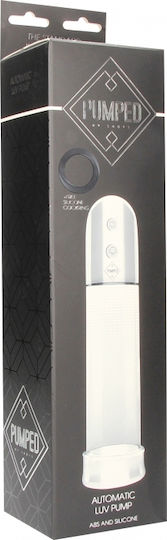 Shots Pumped Automatic Luv Pump Пенис помпа Прозрачен PMP043TRA