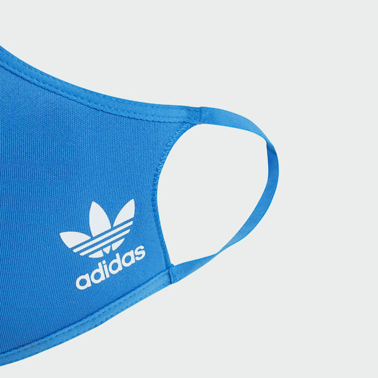 adidas Μάσκα Προστασίας Υφασμάτινη XS/S σε Μπλε χρώμα H32392 3τμχ