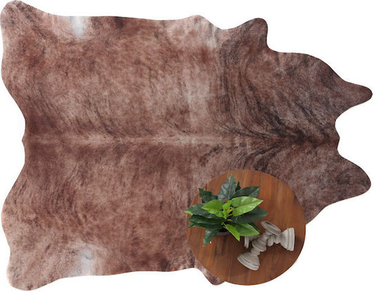 Royal Carpet Marguerite Teppich Rechteckig Synthetisch,Polyester/Cotton/Leather No.06 Brown
