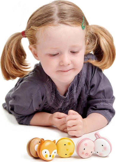 Tender Leaf Toys Ξύλινα Macarons Ζωάκια από Ξύλο 5τμχ