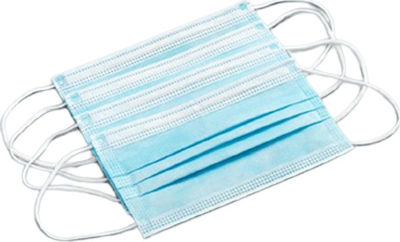 Πλαστικά Θράκης PLF.20 According to EN 14683 Disposable Surgical Mask Type II Light Blue 20pcs