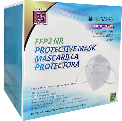 Media Sanex Disposable Protective Mask FFP2 White 50pcs