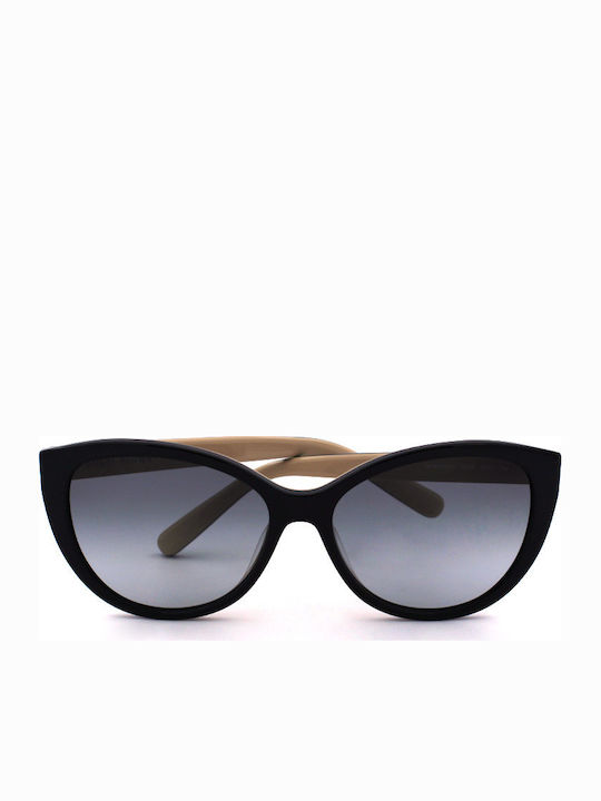 Bobbi Brown The Marilyn Women's Sunglasses with Black Plastic Frame and Black Gradient Lens