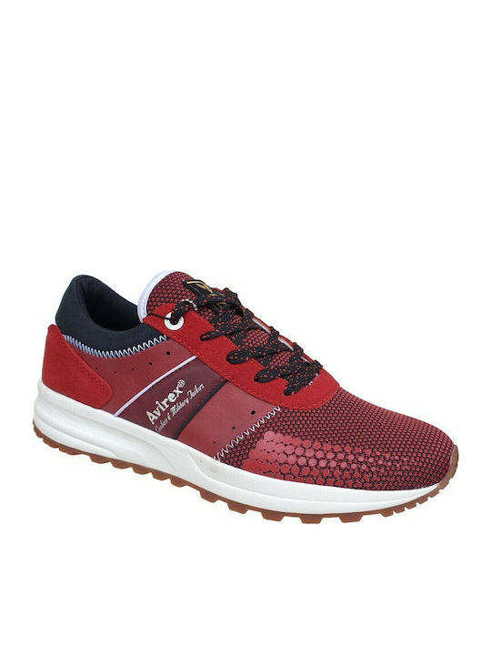 Avirex AN-0611 Herren Sneakers Rot